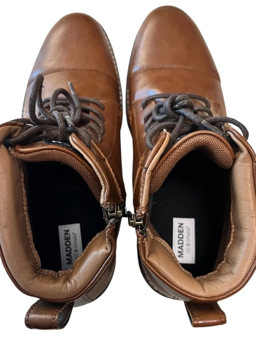 Madden By Steve Madden Men’s Lace-up Combat Boots